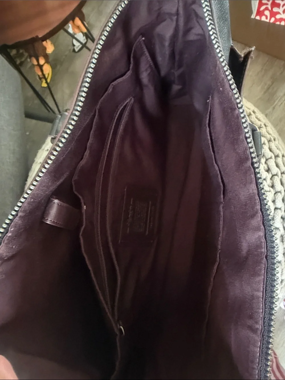 Coach Black Signature Duffle Briefcase